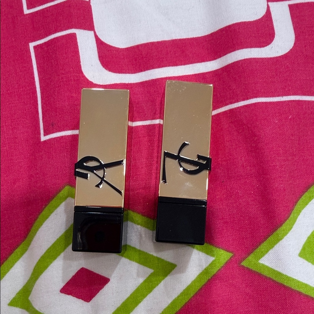Yves Saint Laurent Gold and Black Lipstick